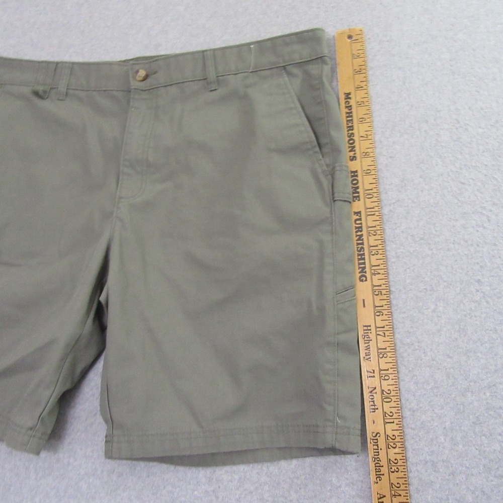 Brahma Mens Cargo Shorts 44 x 10 Green Hiking Hunting Pocket Outdoor - Picture 6 of 9